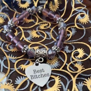 Best bitches! This bracelet is beautiful Icheck out my closet!💜